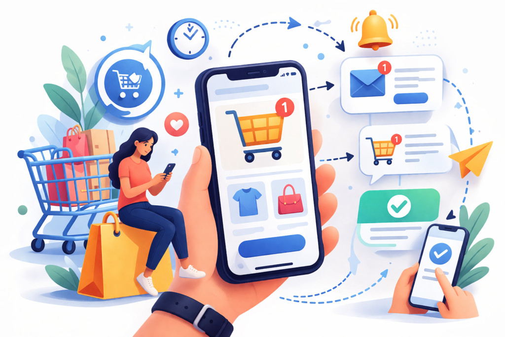 Mobile Optimization for Cart Recovery Sequences