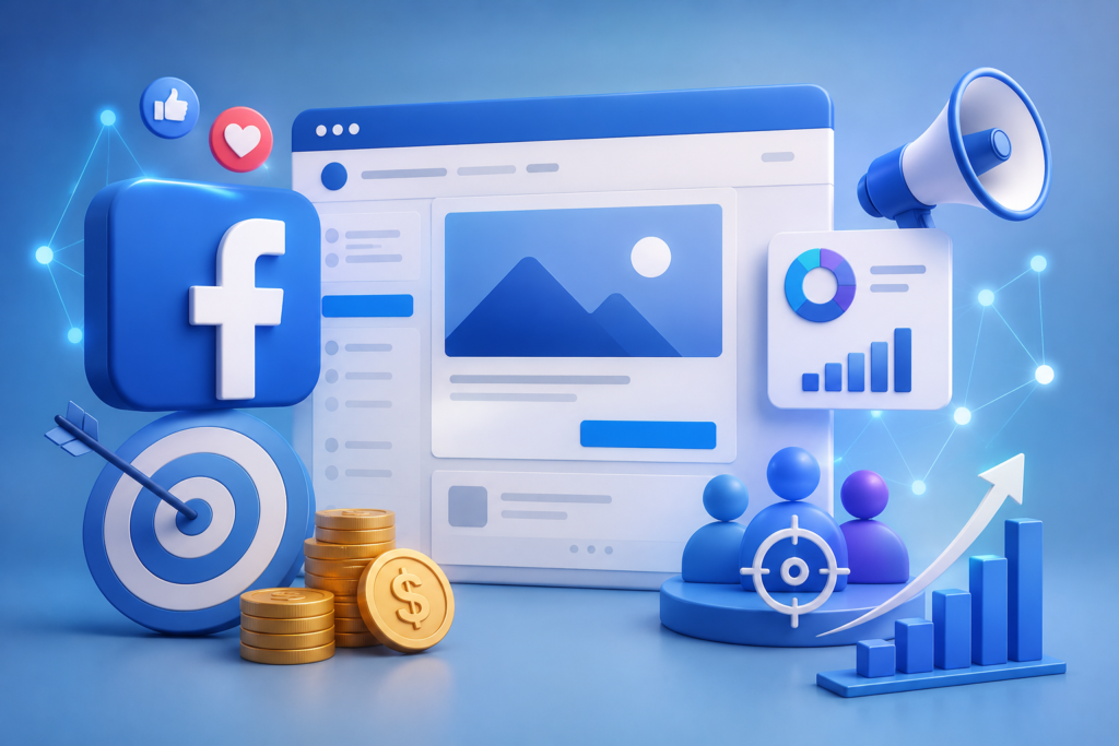 Facebook™ Ads in 2026: The Complete Guide to High-Converting Campaigns, Better Targeting, and Maximum ROI
