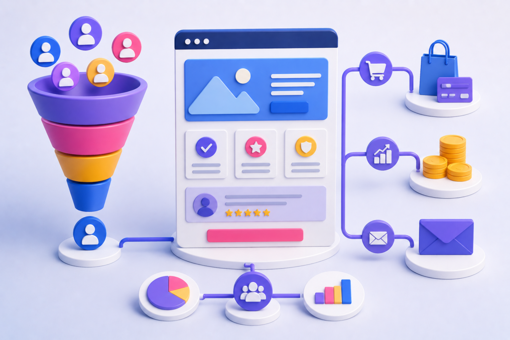 Integrating Sales Pages with Marketing Funnels