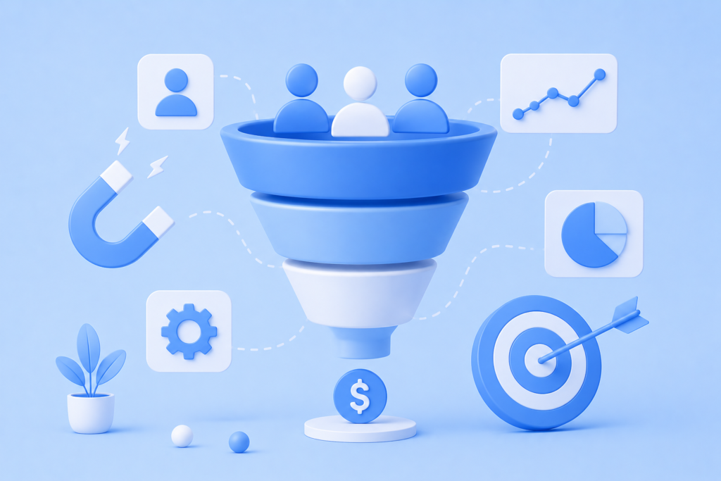 The Complete Guide to Sales Funnels: How to Attract, Convert, and Retain More Customers