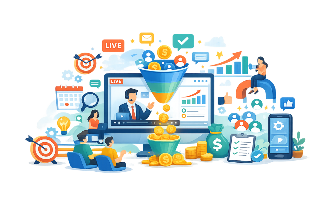 Benefits of Using a Webinar Funnel for Business Growth