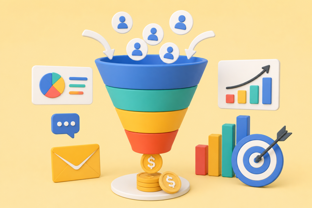 Sales Funnels: The Complete Guide to Building, Optimizing, and Scaling a High-Converting Customer Journey