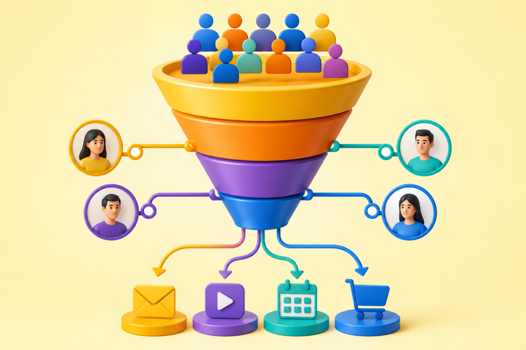 Advanced Webinar Funnel Segmentation and Personalization