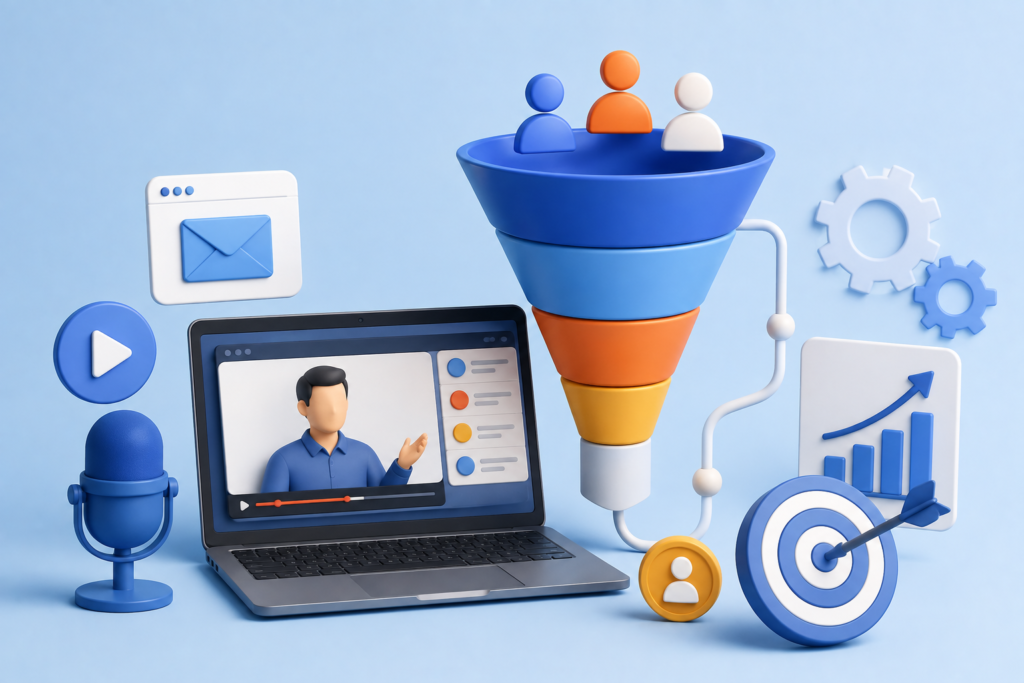 Webinar Funnels: The Complete Guide to Building, Optimizing, and Scaling High-Converting Webinar Funnels