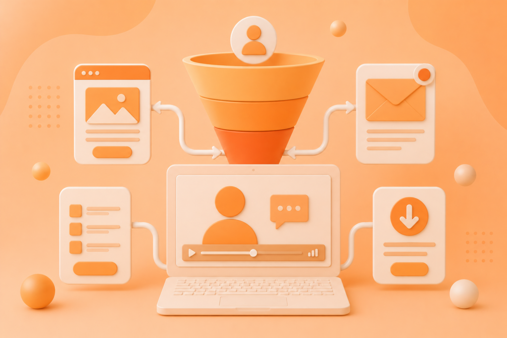 Connect the Webinar to Relevant Funnel Assets