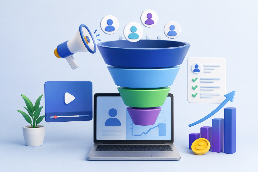 Webinar Funnels: The Complete Guide to Building, Optimizing, and Scaling High-Converting Webinar Funnels