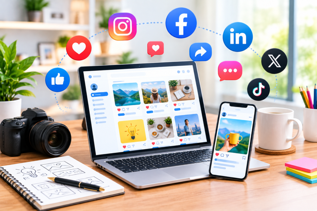 Social Posts: The Complete Guide to Creating High-Converting Content That Builds Brand Authority, Drives Engagement, and Generates More Leads