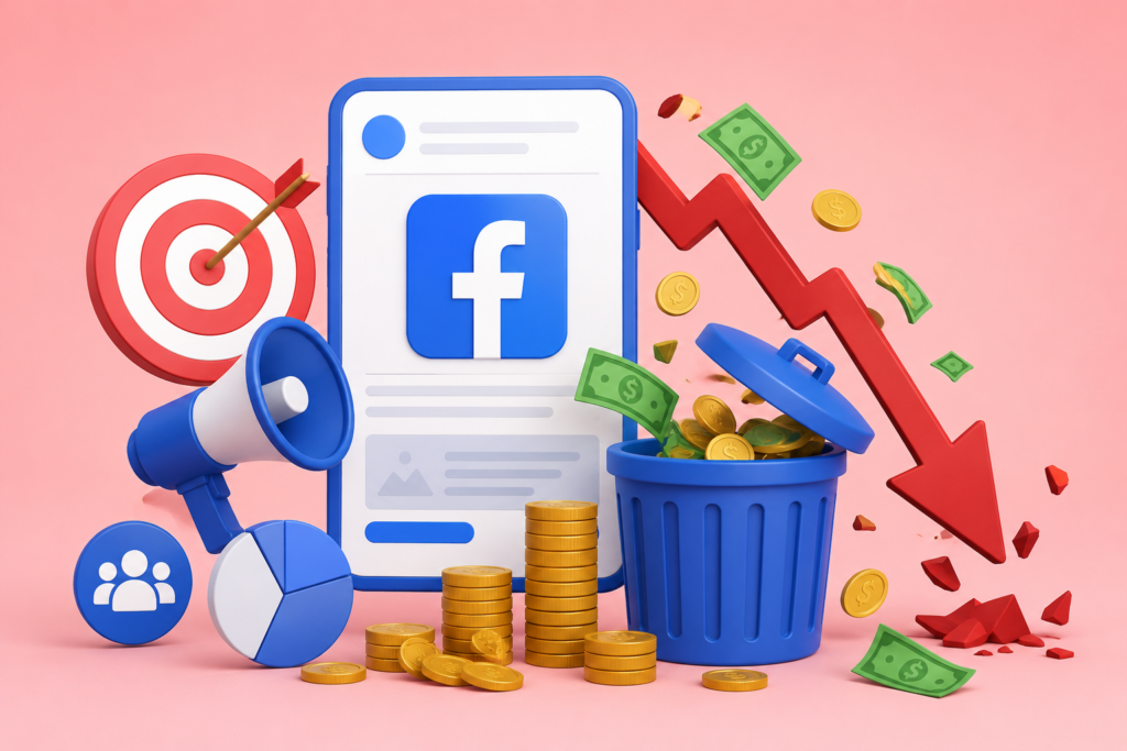 Common Mistakes That Waste Facebook™ Ads Budget