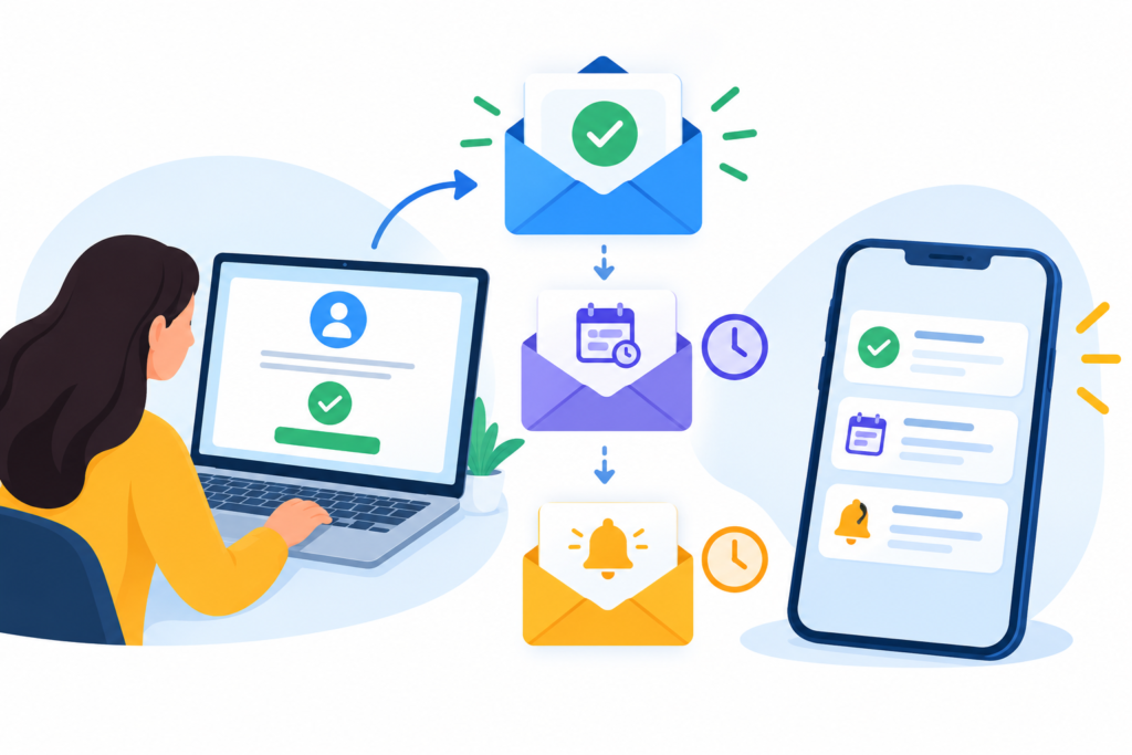 Developing Registration Confirmation and Reminder Sequences