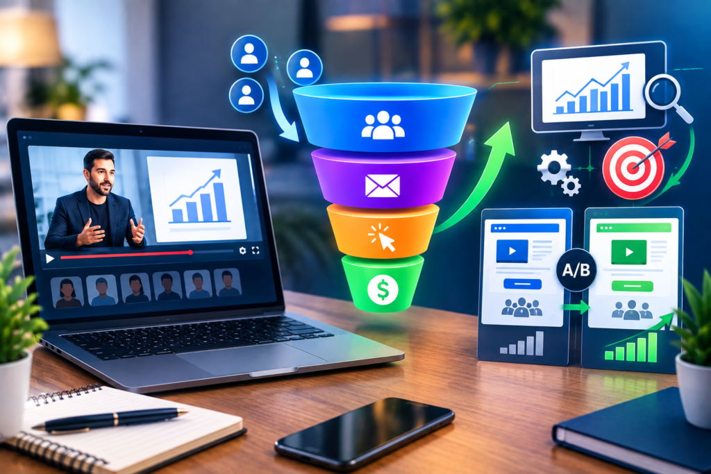 Improving Webinar Funnel Conversion Rates Through CRO
