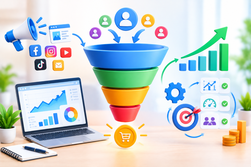 The Complete Guide to Building, Optimizing, and Scaling a High-Converting Sales Funnel