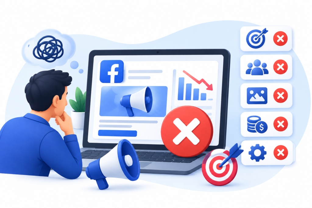 Common Facebook™ Ads Mistakes Businesses Should Avoid