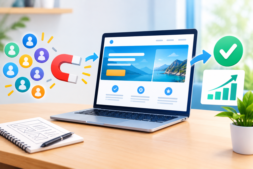 Creating Landing Pages That Turn Attention Into Action