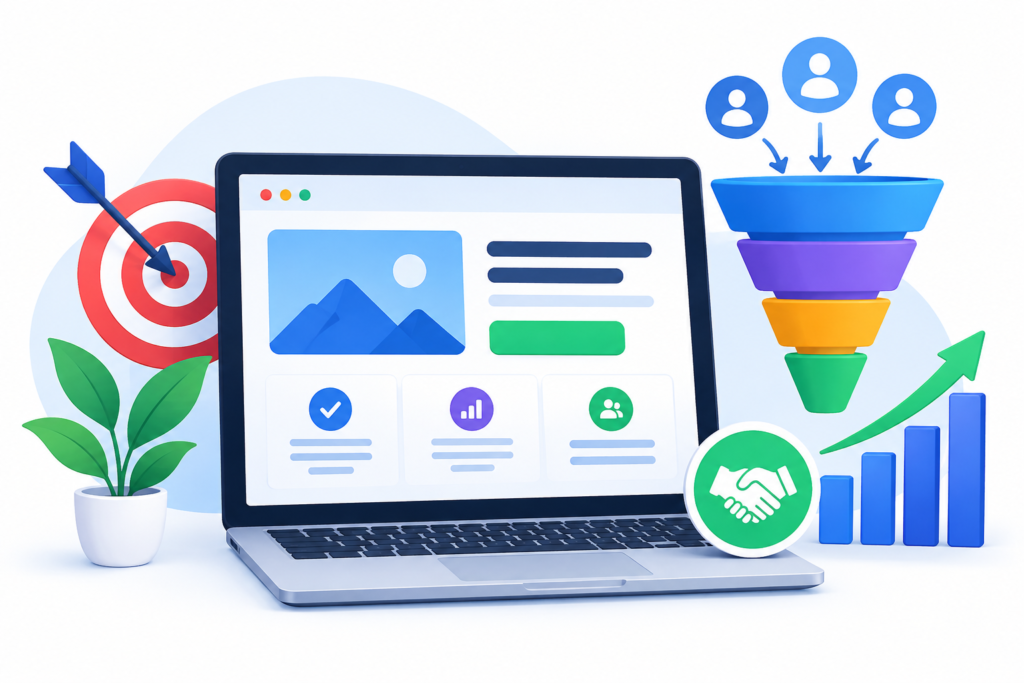 Designing High-Converting Landing Pages for Your Sales Funnel