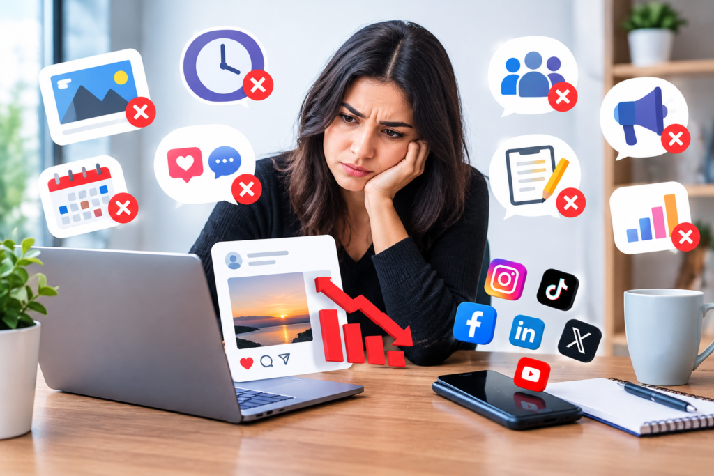 Common Mistakes That Reduce Social Media Content Performance